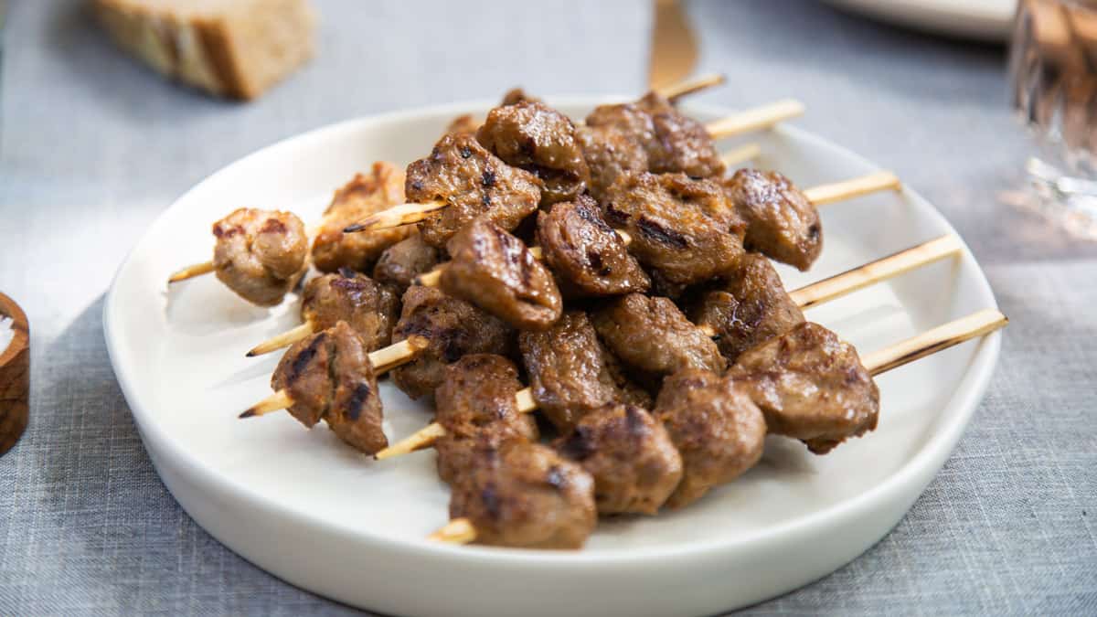 Prato com o produto "Duck" , da Memphis Meats, produtora de carne cultivada em laboratório / Foto: Memphis Meats (divulgação)