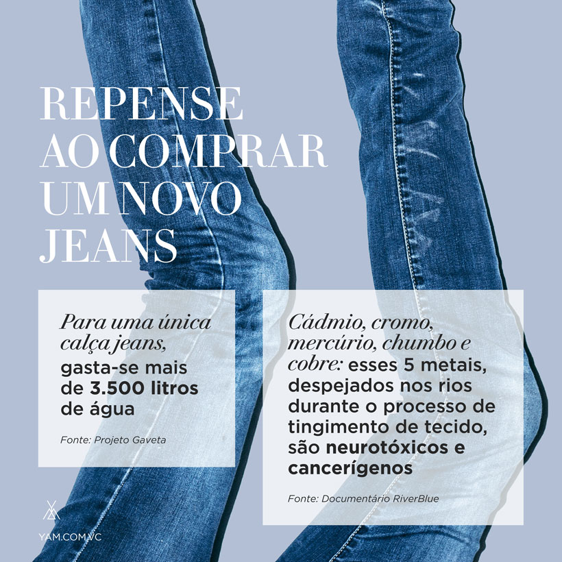 Os impactos da Industria do jeans no meio ambiente